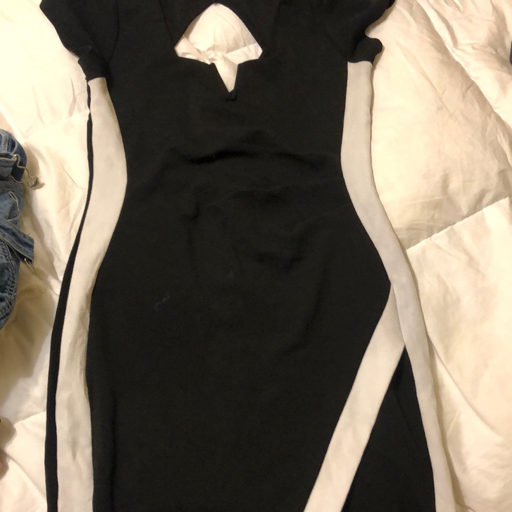 Almost Famous/ Large/ Fitted Black Dress